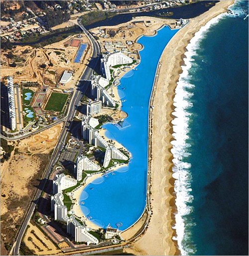 maior piscina do mundo resort San Alfonso del Mar em Algarrobo no Chile 1