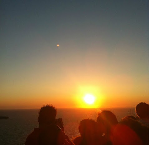 Por do sol em…