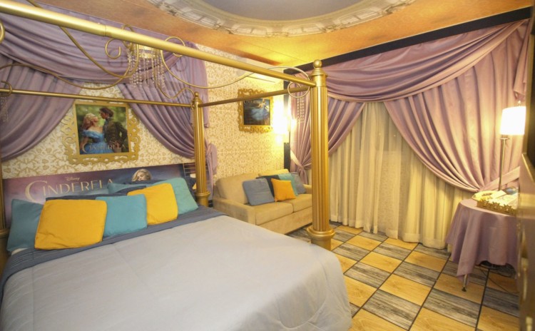 Quarto da Cinderela no Novotel Morumbi