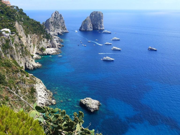 bate volta roma a capri italia