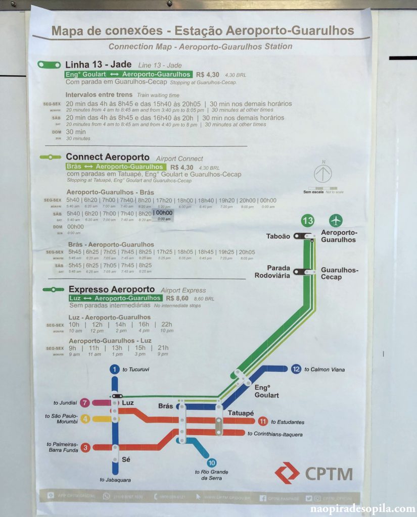Aeroporto de Guarulhos de Metrô. Como ir até lá? - Não Pira, Desopila