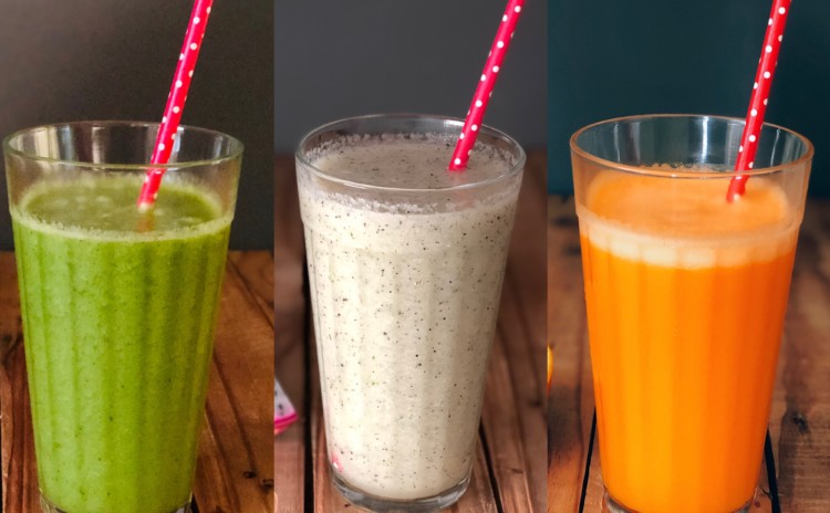 Sucos detox diferentes