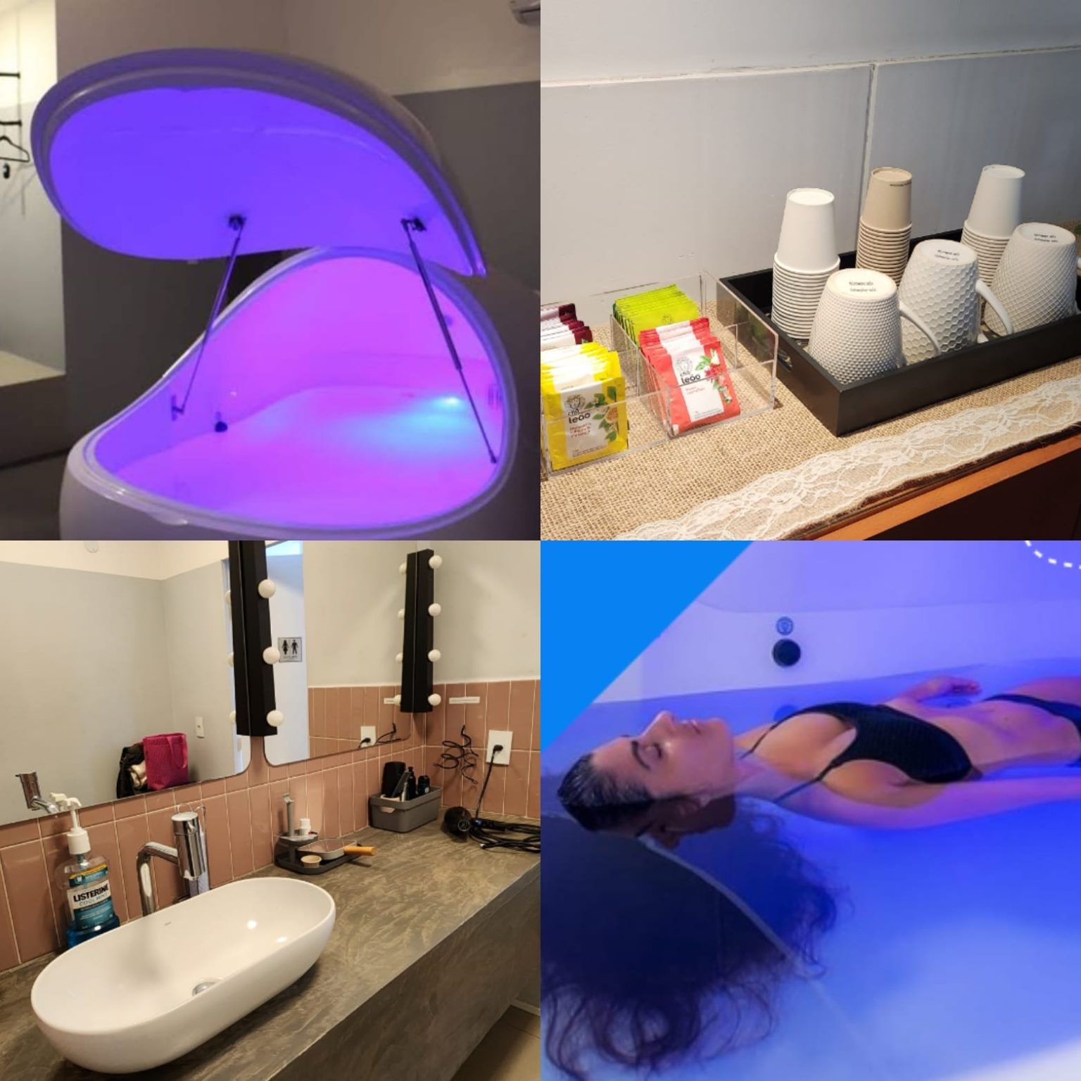 Flutuação benefícios de flutuar em um tanque de privação sensorial Não Pira, Desopila Flutuação benefícios de flutuar em um tanque de privação sensorial Não Pira, Desopila