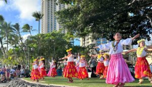 Show de hula gratuito no Havaí Oahu waikiki como chegar no Havai